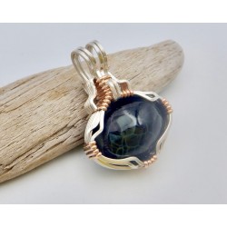 Deep Green Isle Royale Greenstone Pendant