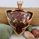 Copper Rich Red Caledonia Datolite Pendant