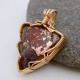 Copper Rich Red Caledonia Datolite Pendant