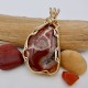 Eclectic Lake Superior Agate Pendant