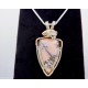 Demure Pink Datolite Pendant