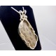 Pussy Willow Petoskey Stone Pendant