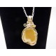 Canary Yellow Datolite Pendant