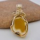 Canary Yellow Datolite Pendant
