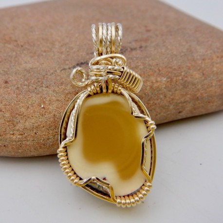 Canary Yellow Datolite Pendant
