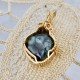 Sisters Greenstone Pendant