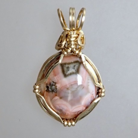 Vibrant Pink Thomsonite