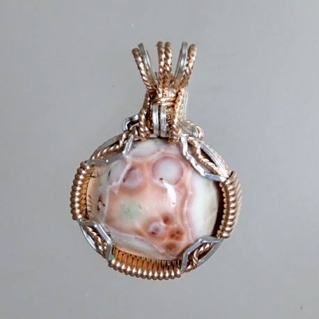 Optimal Beauty Thomsonite Pendant