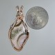 Salmon Eyes Thomsonite Pendant