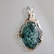 Mysterious Night Michigan Greenstone Pendant