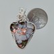 Elegant Copper Datolite Pendant