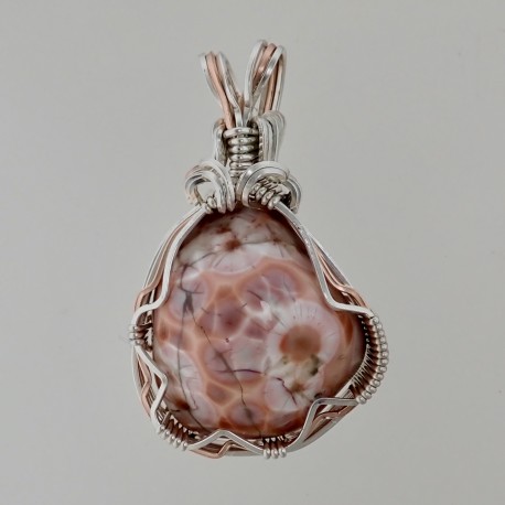 Freckles Thomsonite Pendant