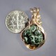 Green Mosaic Greenstone Pendant