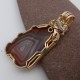 Inner Circle Lake Superior Agate Pendant