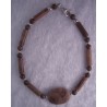 Petoskey Thin Cylinders Bracelet
