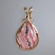 Rose Magic Rhodochrosite Pendant