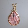 Rose Magic Rhodochrosite Pendant
