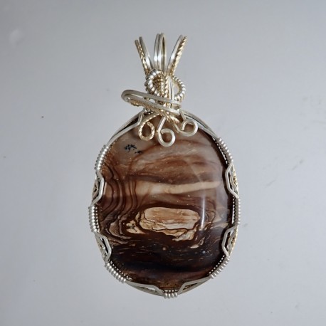 Biggs Picture Jasper Pendant