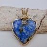 Denim Sweetheart Denim Lapis Pendant