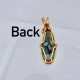 Blue Garden Greenstone Pendant