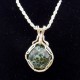 Verdant Motif Greenstone Pendant