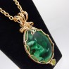 Green Blitz Victoria Stone Pendant