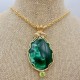 Green Blitz Victoria Stone Pendant