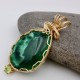 Green Blitz Victoria Stone Pendant