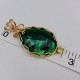 Green Blitz Victoria Stone Pendant