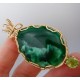 Green Blitz Victoria Stone Pendant