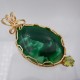 Green Blitz Victoria Stone Pendant