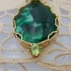 Green Blitz Victoria Stone Pendant