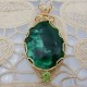Green Blitz Victoria Stone Pendant