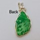 Springtime Green Victoria Stone Pendant