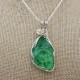 Springtime Green Victoria Stone Pendant