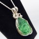 Springtime Green Victoria Stone Pendant