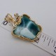 Teal Tones Victoria Stone Pendant