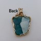 Teal Tones Victoria Stone Pendant