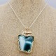 Teal Tones Victoria Stone Pendant