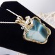 Teal Tones Victoria Stone Pendant