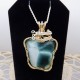 Teal Tones Victoria Stone Pendant