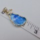Beautiful Blue Victoria Stone Pendant