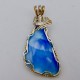 Beautiful Blue Victoria Stone Pendant