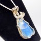 Beautiful Blue Victoria Stone Pendant