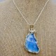 Beautiful Blue Victoria Stone Pendant