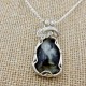 Black Beauty Victoria Stone Pendant