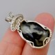 Black Beauty Victoria Stone Pendant