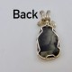 Black Beauty Victoria Stone Pendant