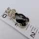Black Beauty Victoria Stone Pendant