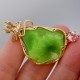 Glorious Green Victoria Stone Pendant